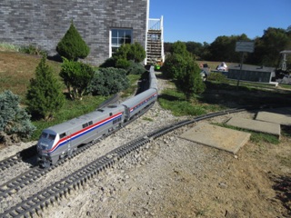 October 18.  After that, I decided that I'd like to run the Amtrak. Train 301 departs Bluefield Yard.