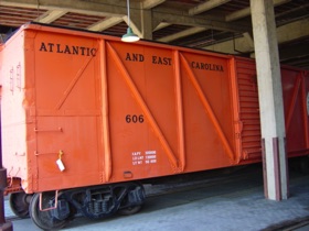 Older freight cars...