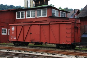 The original #181 steel boxcar.
