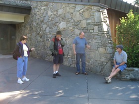 We start at the Cradle of Forestry Visitor Center.