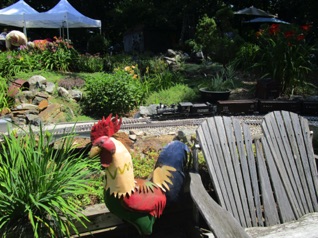 July 27.  Rooster was there, but NO sign of David Russell...