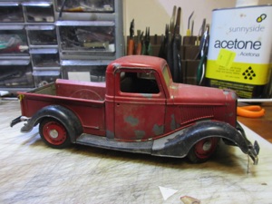 February 23.  I start thinking about converting this old truck into a brand new fire engine.