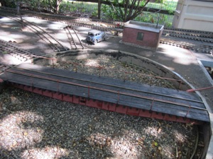 September 20.  The pit and turntable after maintenance.