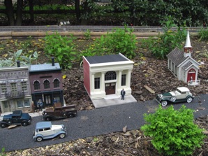 The bank is added to the town.