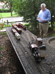 October 6.   Mike starts to build Train #1 in Green Springs Yard.