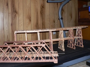 September 22, 2006.   I also build a trestle and bridge combination on the other end of the railroad.